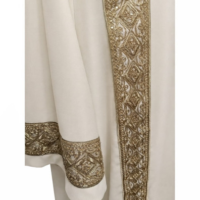 Dalmática diaconal | Galões de passamanaria | Páscoa