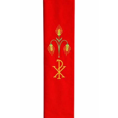 Estola de terlenka à venda nas quatro cores vermelho