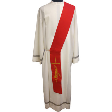 Estolas para diáconos | Quatro cores vermelho