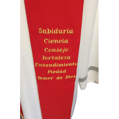 Estolon bordado do Espírito Santo