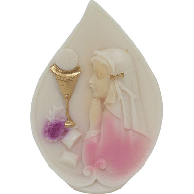 Figura religiosa | Lembro-me de 1a Comunhão para menina