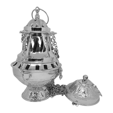 Incensário para Semana Santa | Quemador litúrgico 24 cm.