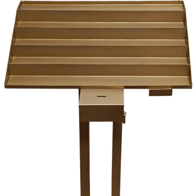 Lampadário para igreja fabricado em forja | Cor dourada