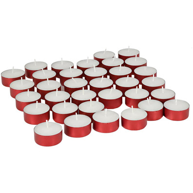 Velas tealight com recipiente | Caixa com 780 tealights