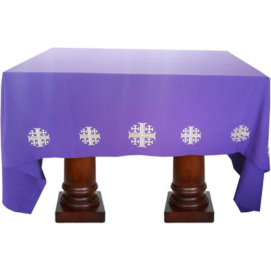 Manteles para altar da Igreja Católica Morado