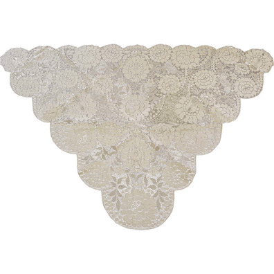 Mantilla bege de mulher