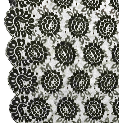 Mantilla Negra Semana Santa | Rectangular