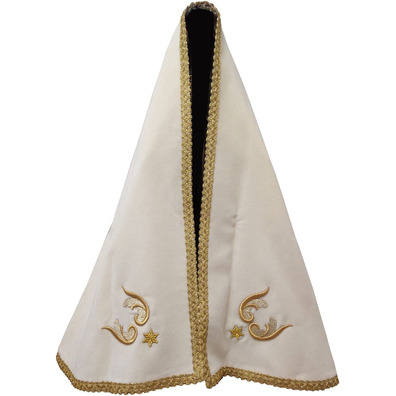 Manto da Virgem em cor beige