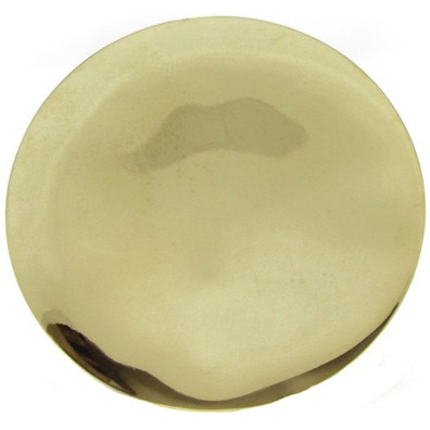 Patena de metal polido - 14 cm. diâmetro