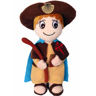 Peluche souvenir "Mi Santiago Peregrino"