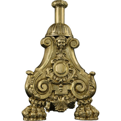 Porta Cruz paroquial de bronze