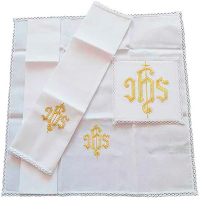 Hostias sem glúten e Paños de Altar