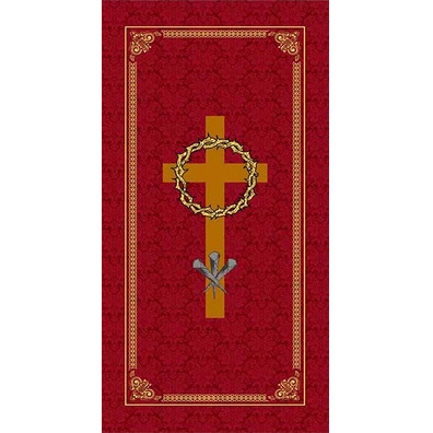 Tapiz para Semana Santa com Cruz