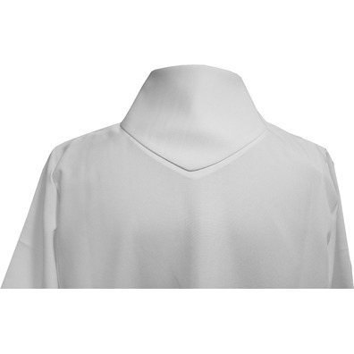 Tunica de monaguillo lisa em 100% poliéster branco