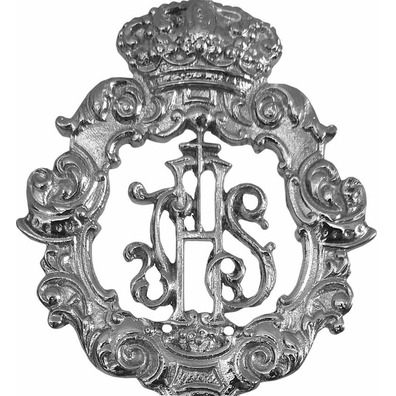 Vara da Irmandade com IHS cromado