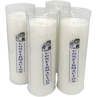Velón para Confirmação | Velas Sacramentos (36 ou.)