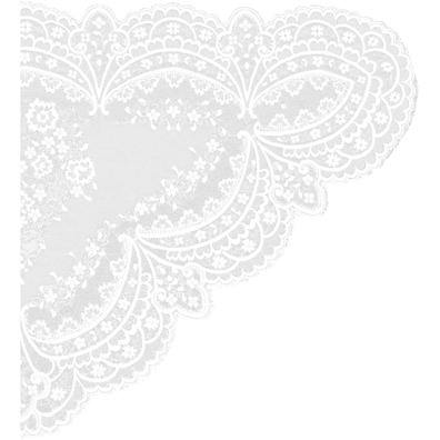 Mantilla espanhola branca