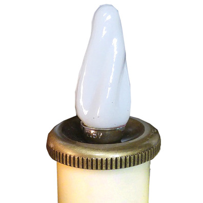 4 velas para processões a pilhas | 70 cm. de comprimento