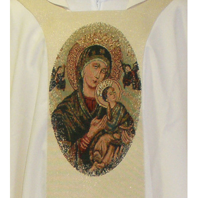 Casulla de Nossa Senhora do Perpétuo Socorro