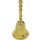 Campanilla de metal polido - 12 cm de altura