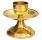 Candeleiro de mesa em bronze acabamento simples