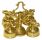 Carrilhão de bronze com quatro campanilhas