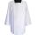 Roquete sacerdotal branco com tabelas