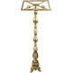 Atril de altar de bronze dourado