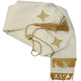 Capa pluvial com Cruces beige