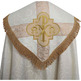 Capa pluvial cor damasco beige