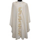 Casulla bordada com Cruces douradas beige