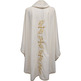 Casulla bordada com Cruces douradas beige