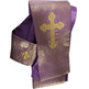 Casulla bordado Cristo na Cruz Morado