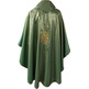 Casulla bordado Cristo na Cruz Verde