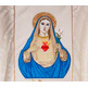 Casulla com Sagrado Coração de Maria bordado