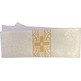 Casulla damasco com galão central dorado beige