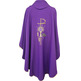 Casulla com ribetes morado