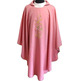 Casulla bordada | Casulla em seis cores rosa