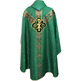Casullas para sacerdotes | Damasco e veludo verde