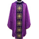 Casulla com pescoço e estónio de veludo morado