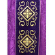 Casulla com pescoço e estónio de veludo morado