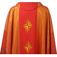 Casulla em quatro cores | Bordados Cruz vermelho
