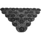 Mantilla preta triangular | Comprar online