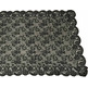 Mantilla retangular preta para Semana Santa