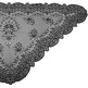 Mantilla preta para Semana Santa | Triangular