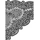 Mantilla preta para Semana Santa | Triangular