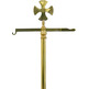 Porta-incensário de bronze com Cruz