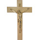 Crucifixo de parede com Cruz de madeira