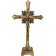 Cruz dourada para mesa de altar