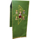 Cubre ambón | Bordado Pantocrátor e Quatro Evangelistas Verde